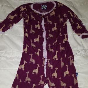 Kickee Pants Converter Gown Giraffe